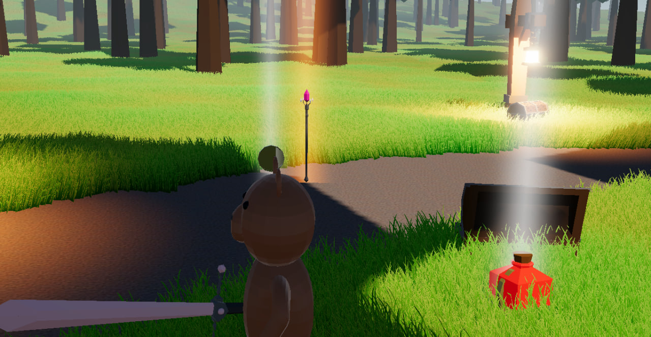 image of the dropped legendary staff