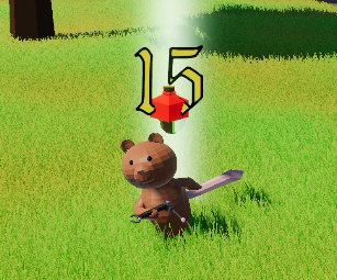 image of the scrolling combat text