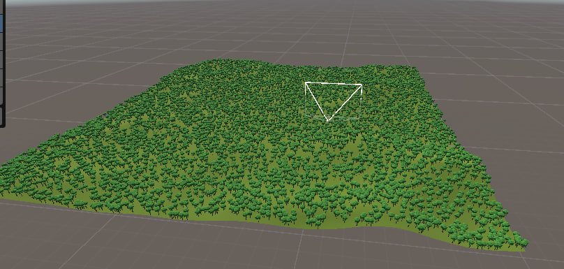 image of a world with trees